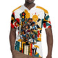 African American Inventions Rugby Jersey Black Inventors Vintage Pop Collage Black History
