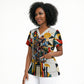 African American Inventions Scrub Top Black Inventors Vintage Pop Collage Black History
