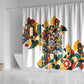 African American Inventions Shower Curtain Black Inventors Vintage Pop Collage Black History