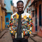 African American Inventions Sleeve Zip Bomber Jacket Black Inventors Vintage Pop Collage Black History