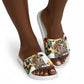 African American Inventions Slide Sandals Black Inventors Vintage Pop Collage Black History