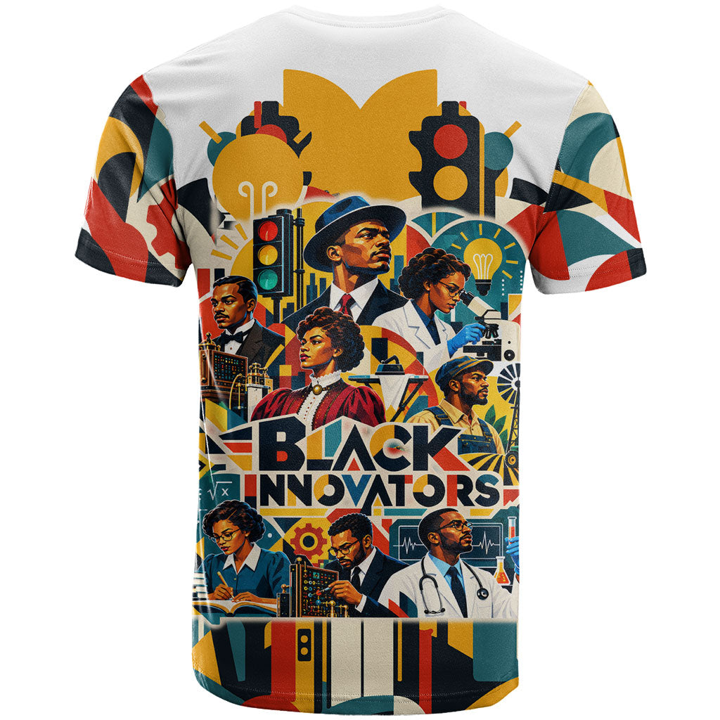African American Inventions T shirt Black Inventors Vintage Pop Collage Black History