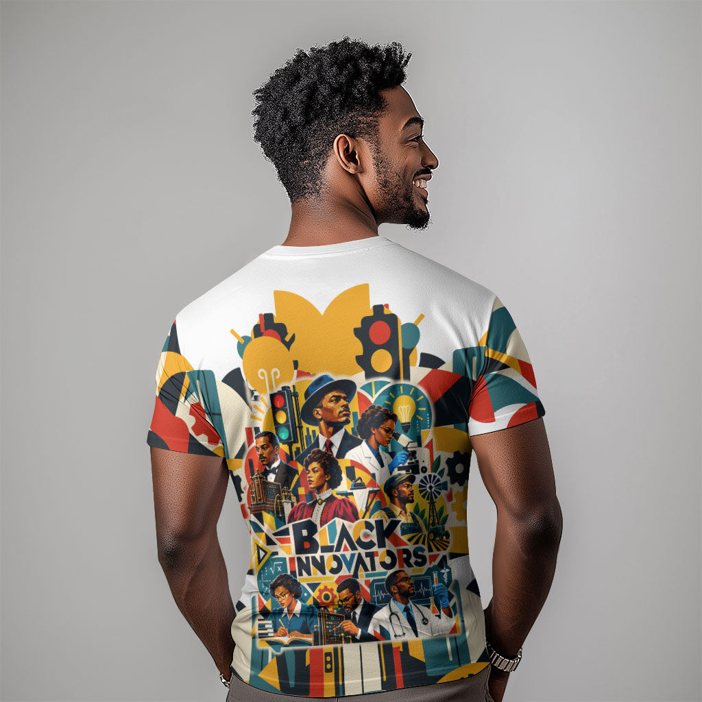 African American Inventions T shirt Black Inventors Vintage Pop Collage Black History