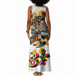 African American Inventions Tank Maxi Dress Black Inventors Vintage Pop Collage Black History