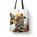 African American Inventions Tote Bag Black Inventors Vintage Pop Collage Black History