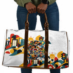 African American Inventions Travel Bag Black Inventors Vintage Pop Collage Black History