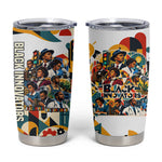 African American Inventions Tumbler Cup Black Inventors Vintage Pop Collage Black History