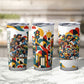 African American Inventions Tumbler Cup Black Inventors Vintage Pop Collage Black History