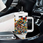 African American Inventions Tumbler With Handle Black Inventors Vintage Pop Collage Black History