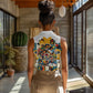 African American Inventions Women Sleeveless Polo Shirt Black Inventors Vintage Pop Collage Black History