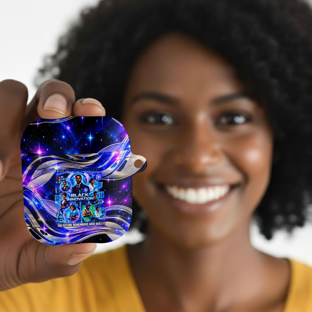 African American Inventions Black Inventors AirPods Case Black ...