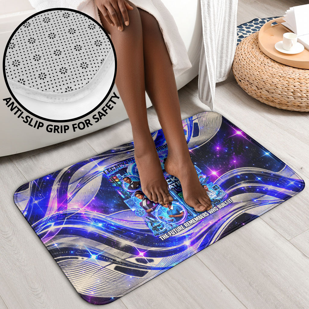 African American Inventions Black Inventors Bathroom Set Black Excellence Heritage Tribute - Futuristic Innovation