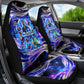 African American Inventions Black Inventors Car Seat Cover Black Excellence Heritage Tribute - Futuristic Innovation
