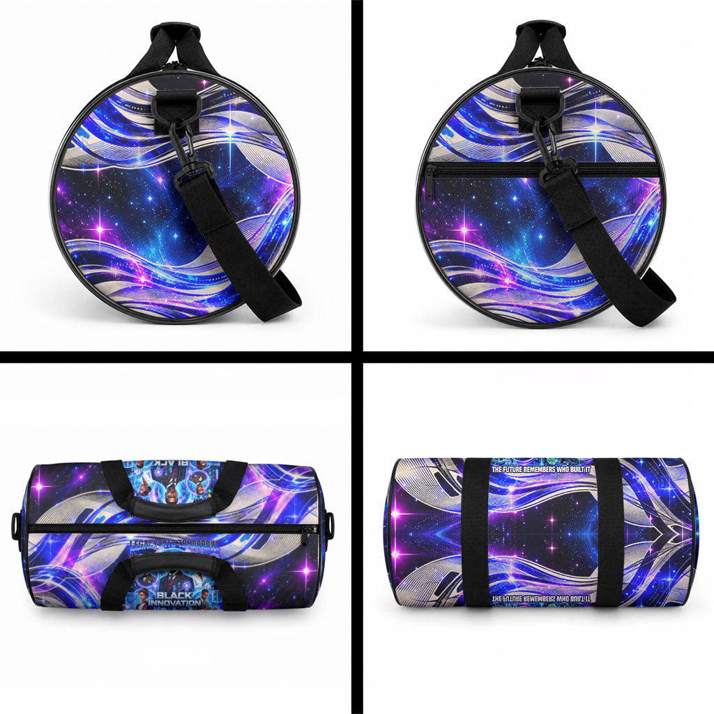 African American Inventions Black Inventors Duffle Bag Black Excellence Heritage Tribute - Futuristic Innovation