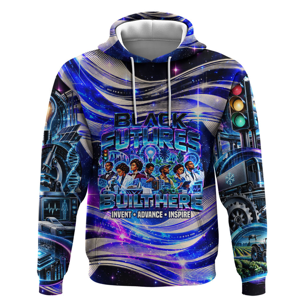 African American Inventions Black Inventors Hoodie Black Excellence Heritage Tribute - Futuristic Innovation