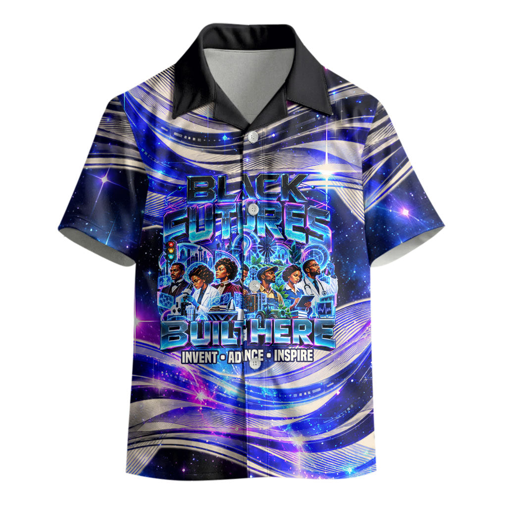 African American Inventions Black Inventors Kid Hawaiian Shirt Black Excellence Heritage Tribute - Futuristic Innovation