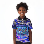 African American Inventions Black Inventors Kid Polo Shirt Black Excellence Heritage Tribute - Futuristic Innovation