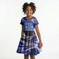 African American Inventions Black Inventors Kid Short Sleeve Dress Black Excellence Heritage Tribute - Futuristic Innovation