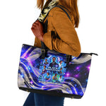 African American Inventions Black Inventors Leather Tote Bag Black Excellence Heritage Tribute - Futuristic Innovation