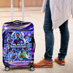 African American Inventions Black Inventors Luggage Cover Black Excellence Heritage Tribute - Futuristic Innovation