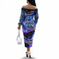 African American Inventions Black Inventors Off The Shoulder Long Sleeve Dress Black Excellence Heritage Tribute - Futuristic Innovation