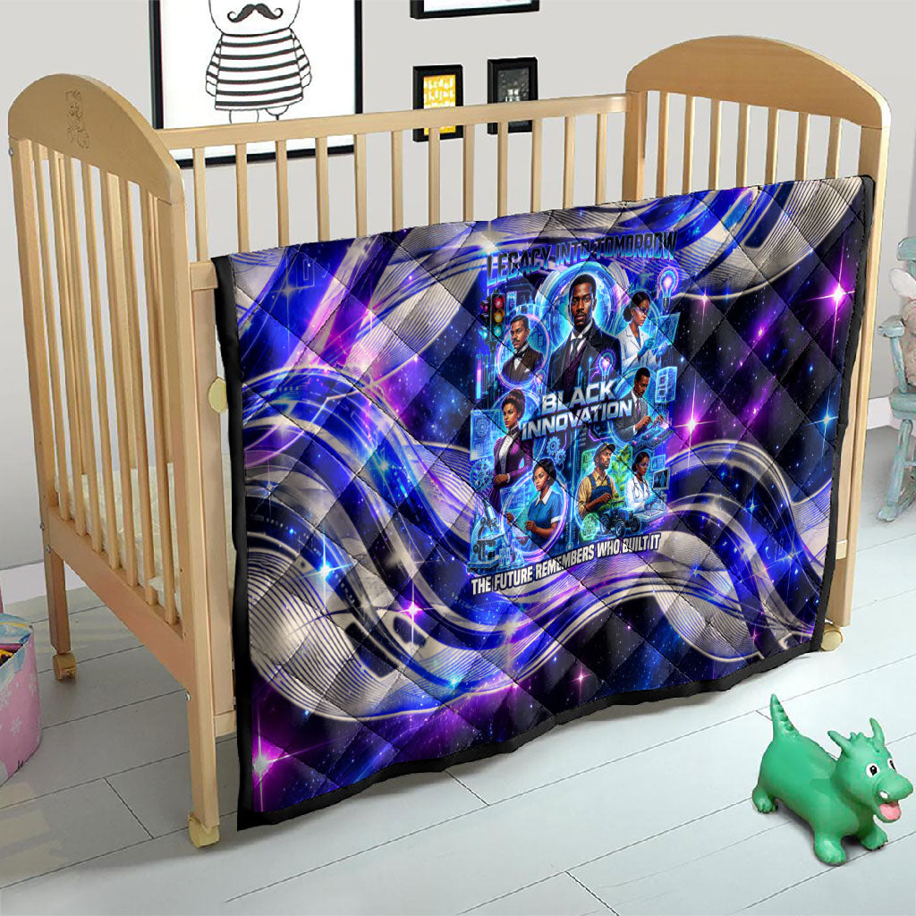 African American Inventions Black Inventors Quilt Black Excellence Heritage Tribute - Futuristic Innovation