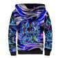 African American Inventions Black Inventors Sherpa Hoodie Black Excellence Heritage Tribute - Futuristic Innovation