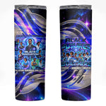 African American Inventions Black Inventors Skinny Tumbler Black Excellence Heritage Tribute - Futuristic Innovation