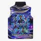 African American Inventions Black Inventors Sleeveless Puffer Jacket Black Excellence Heritage Tribute - Futuristic Innovation