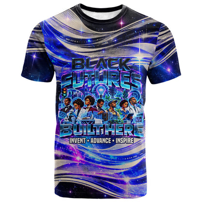 African American Inventions Black Inventors T shirt Black Excellence Heritage Tribute - Futuristic Innovation
