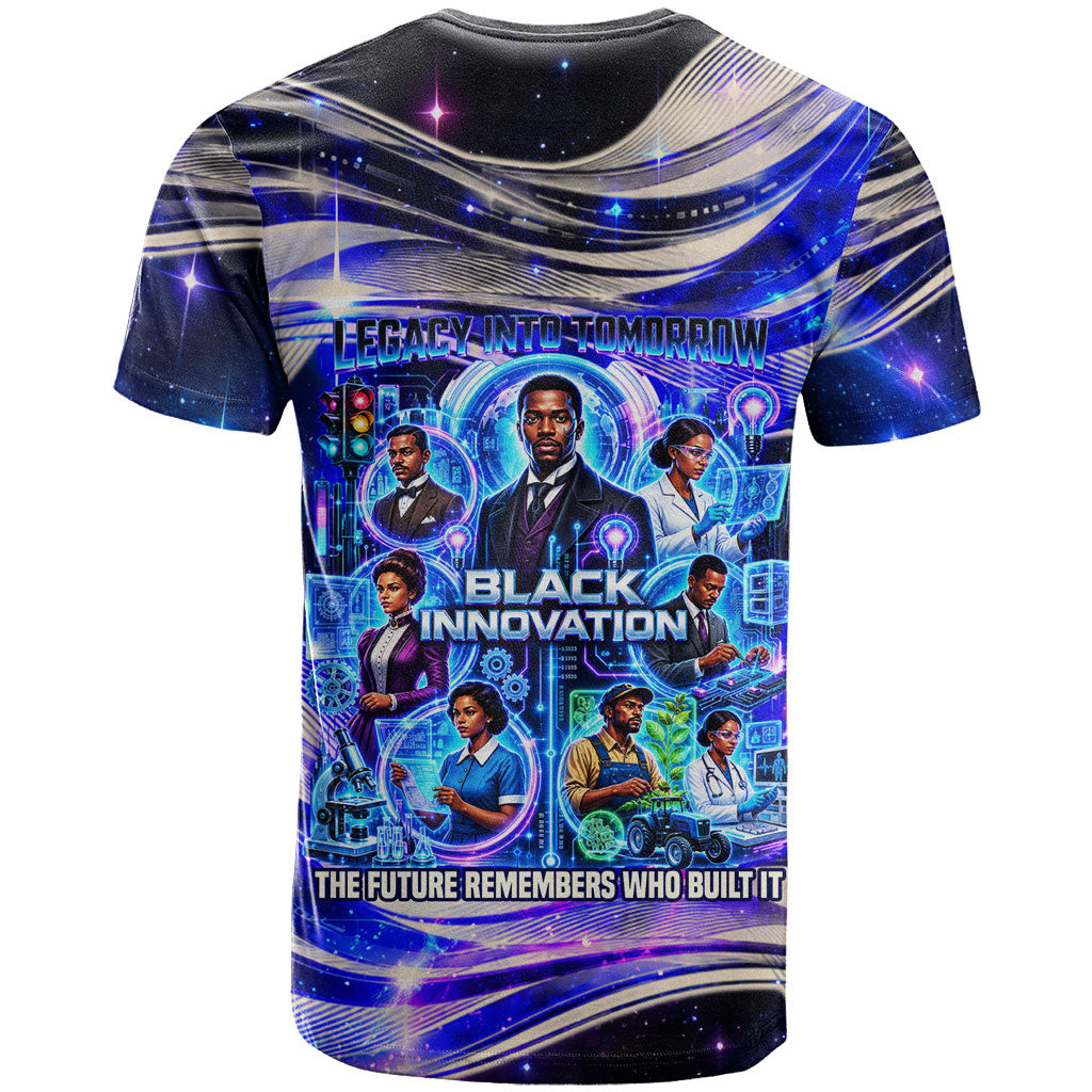 African American Inventions Black Inventors T shirt Black Excellence Heritage Tribute - Futuristic Innovation