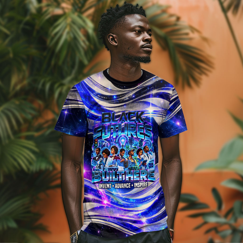 African American Inventions Black Inventors T shirt Black Excellence Heritage Tribute - Futuristic Innovation