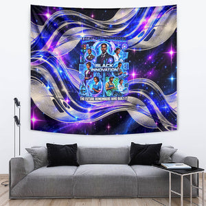African American Inventions Black Inventors Tapestry Black Excellence Heritage Tribute - Futuristic Innovation