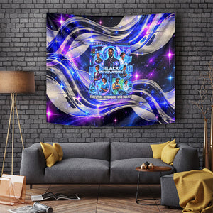 African American Inventions Black Inventors Tapestry Black Excellence Heritage Tribute - Futuristic Innovation