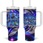 African American Inventions Black Inventors Tumbler With Handle Black Excellence Heritage Tribute - Futuristic Innovation