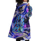 African American Inventions Black Inventors Wearable Blanket Hoodie Black Excellence Heritage Tribute - Futuristic Innovation