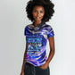 African American Inventions Black Inventors Women Polo Shirt Black Excellence Heritage Tribute - Futuristic Innovation