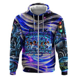 African American Inventions Black Inventors Zip Hoodie Black Excellence Heritage Tribute - Futuristic Innovation