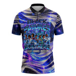 African American Inventions Black Inventors Zipper Polo Shirt Black Excellence Heritage Tribute - Futuristic Innovation