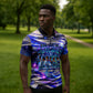 African American Inventions Black Inventors Zipper Polo Shirt Black Excellence Heritage Tribute - Futuristic Innovation