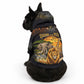 African Wildlife Heart Pet Hoodie Safari Sunset Lion Elephant Giraffe Tribal Pattern