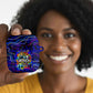 African Wildlife Born Wild AirPods Case Colorful Graffiti Street Art - Tribal Safari Lion Elephant