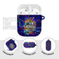 African Wildlife Born Wild AirPods Case Colorful Graffiti Street Art - Tribal Safari Lion Elephant