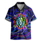 African Wildlife Born Wild Kid Hawaiian Shirt Colorful Graffiti Street Art - Tribal Safari Lion Elephant