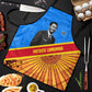 Patrice Lumumba Apron with Congolese Flag Colors and African History Quote - African Pride