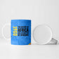 Patrice Lumumba Ceramic Mug with Congolese Flag Colors and African History Quote - African Pride