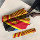 Patrice Lumumba Umbrella with Congolese Flag Colors and African History Quote - African Pride