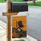 Patrice Lumumba Garden Flag with Profile Portrait and Bold Africa Will Rise Statement - African Pride