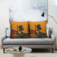 Patrice Lumumba Pillow Cover with Profile Portrait and Bold Africa Will Rise Statement - African Pride