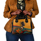 Patrice Lumumba Shoulder Handbag with Profile Portrait and Bold Africa Will Rise Statement - African Pride